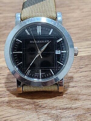 Burberry BU1772 Chronograph Swiss Made Watch Perfect 